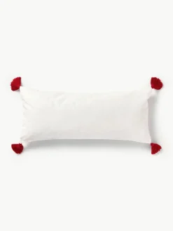 Westwing Collection Designer Baumwoll-Kissenhülle Sled von Kera Till