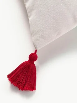 Westwing Collection Designer Baumwoll-Kissenhülle Sled von Kera Till