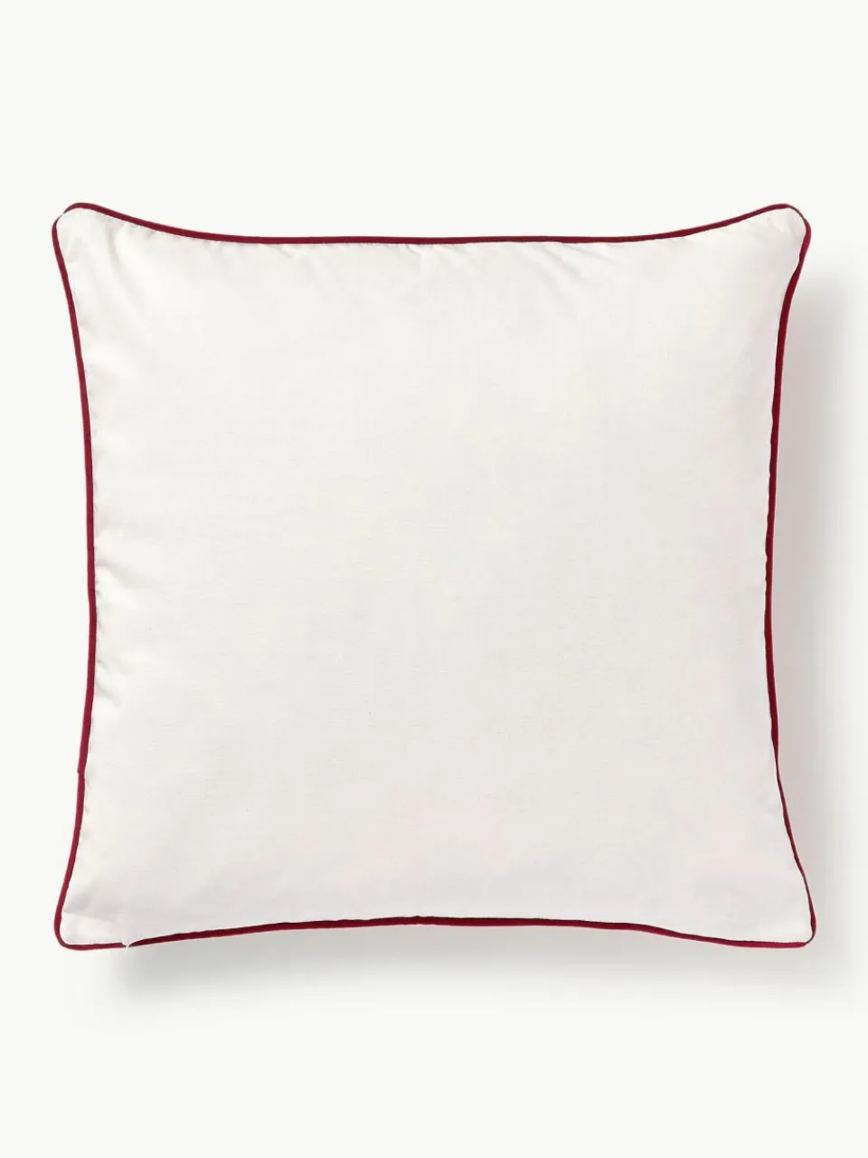 Westwing Collection Designer Baumwoll-Kissenhülle Snow von Kera Till