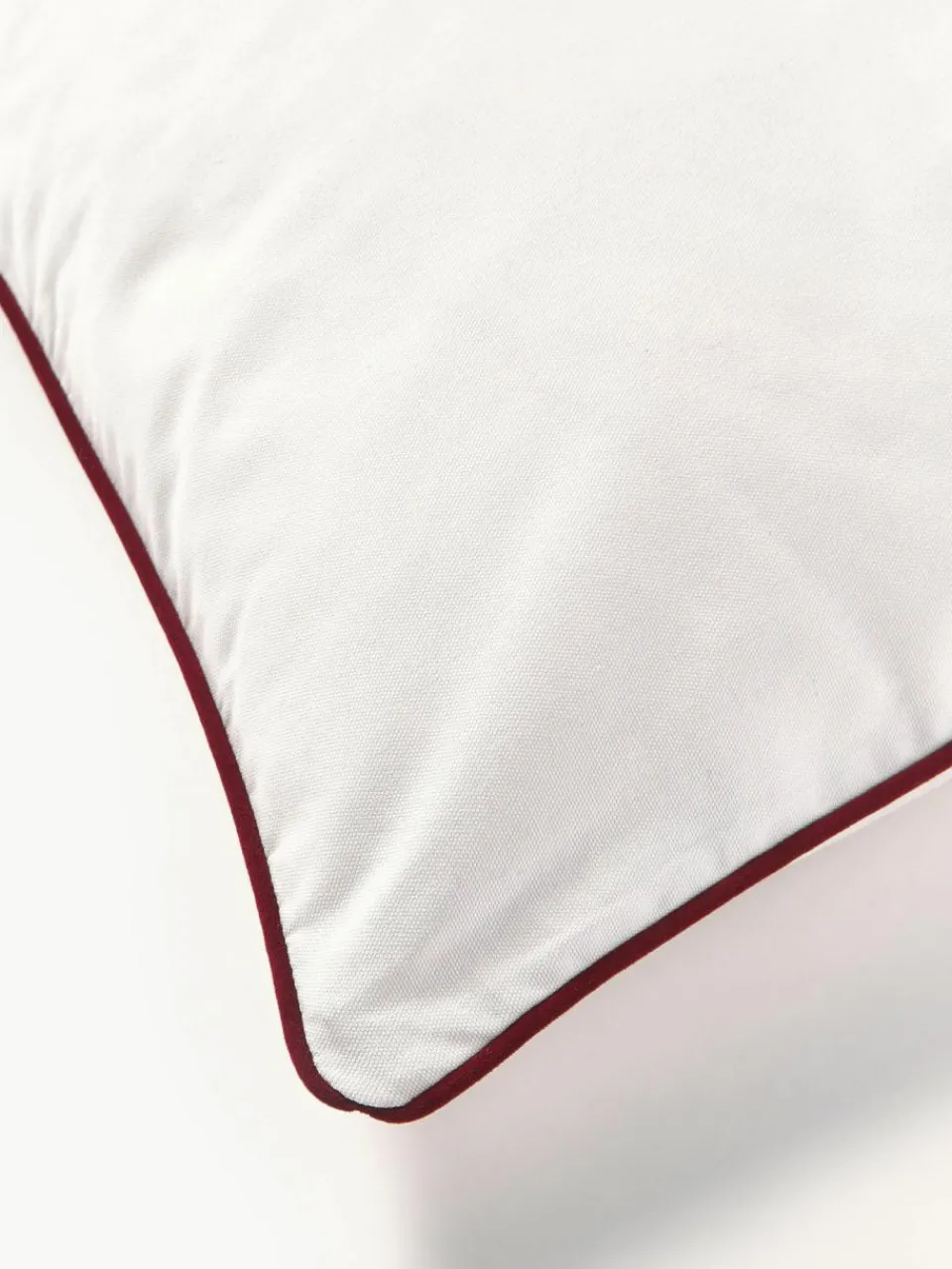 Westwing Collection Designer Baumwoll-Kissenhülle Snow von Kera Till