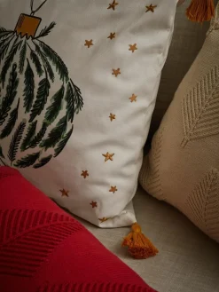 Westwing Collection Designer Baumwoll-Kissenhülle Starry von Kera Till