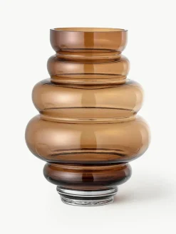 Bloomingville Design-Vase Bulli aus Glas, H 24 cm