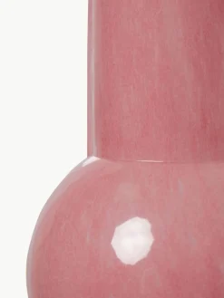 HKLIVING Design-Vase Flamingo aus Glas, H 25 cm