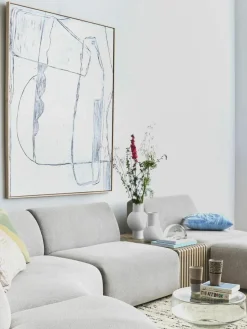 HKLIVING Design-Vase Matt, H 32 cm