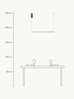 Maytoni Dimmbare LED-Pendelleuchte Halo mit Farbwechsel und Fernbedienung