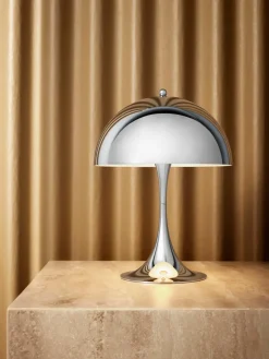 Louis Poulsen Dimmbare LED-Tischlampe Panthella mit Timerfunktion, H 34 cm