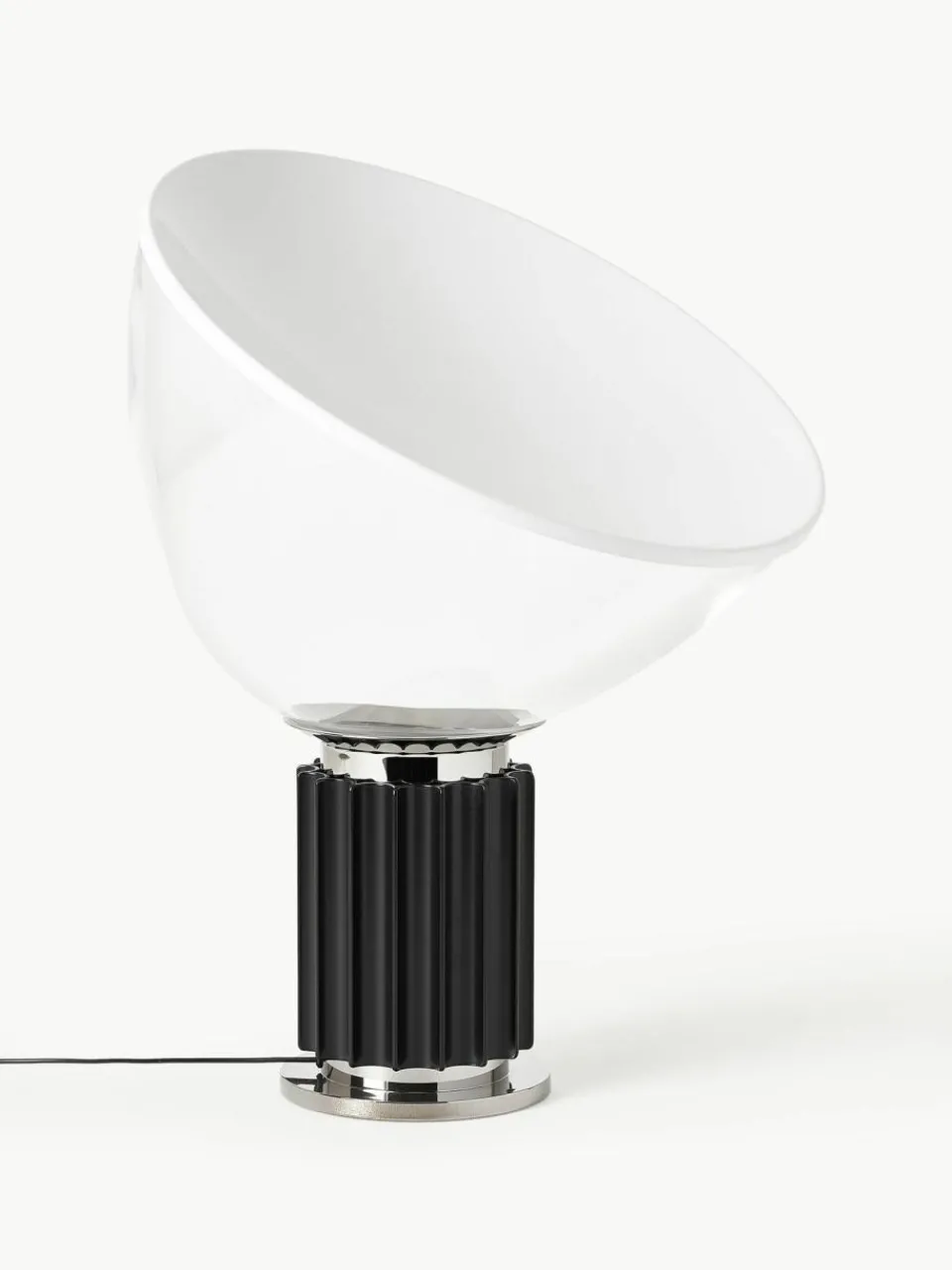 Flos Dimmbare LED-Tischlampe Taccia Small, mundgeblasen
