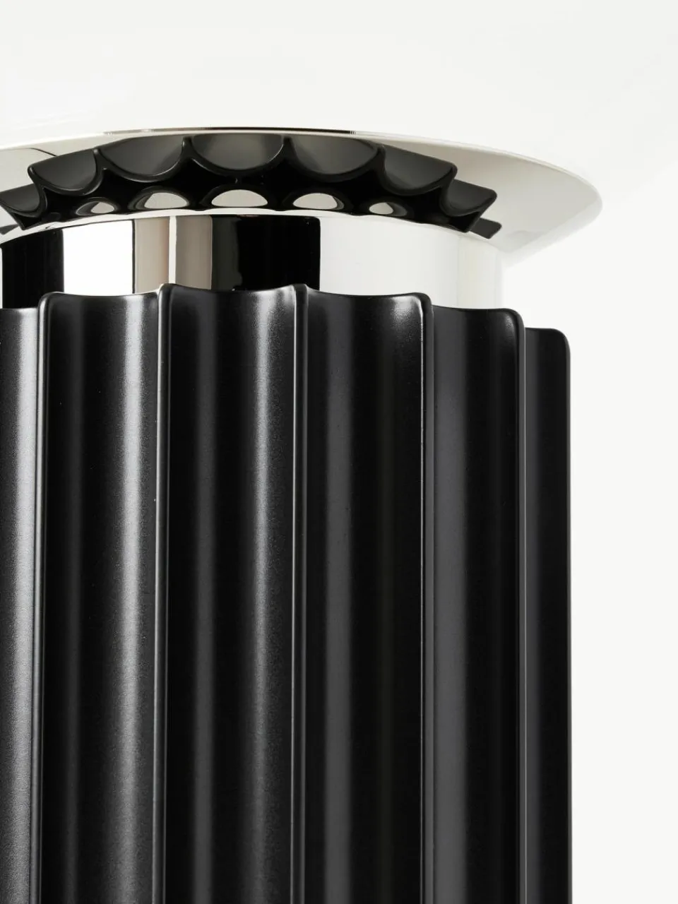 Flos Dimmbare LED-Tischlampe Taccia Small, mundgeblasen