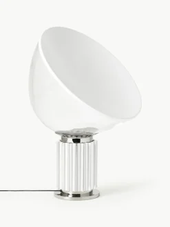 Flos Dimmbare LED-Tischlampe Taccia Small, mundgeblasen