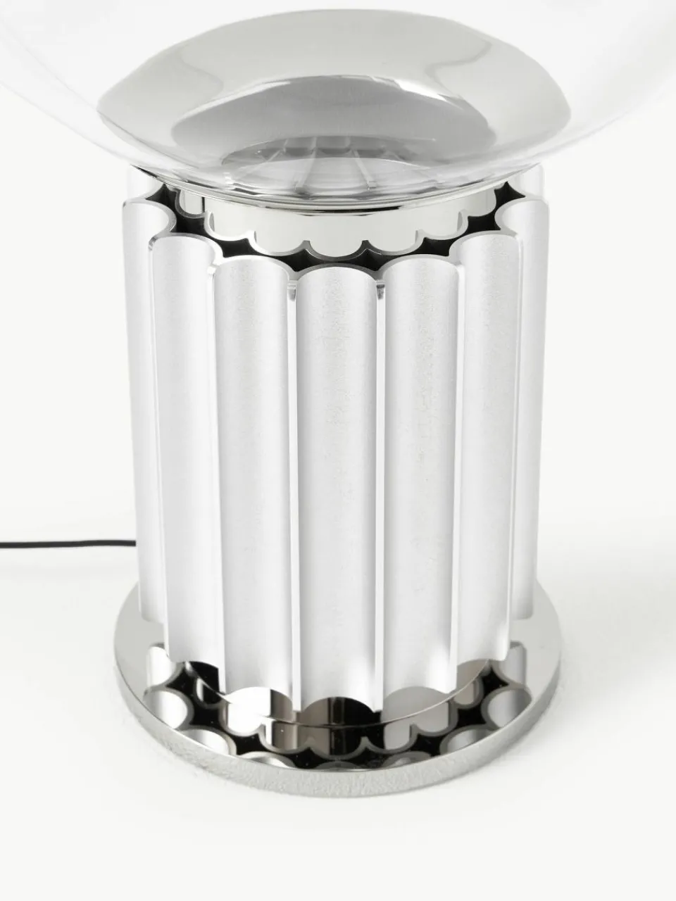 Flos Dimmbare LED-Tischlampe Taccia Small, mundgeblasen