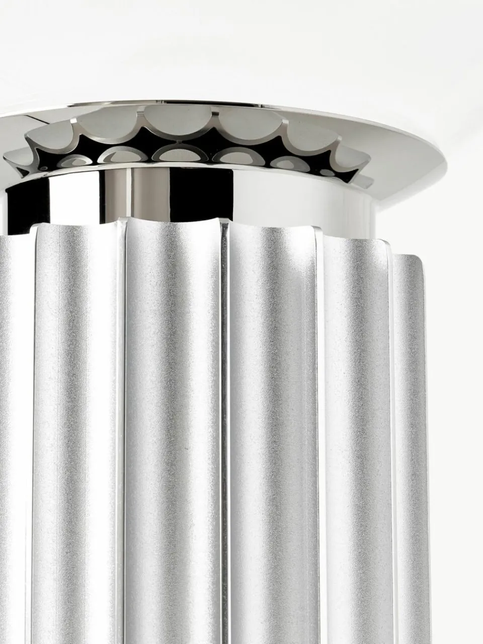 Flos Dimmbare LED-Tischlampe Taccia Small, mundgeblasen
