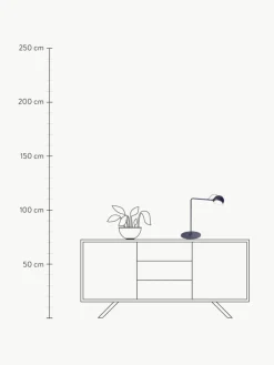 Artemide Dimmbare verstellbare LED-Schreibtischlampe Ixa