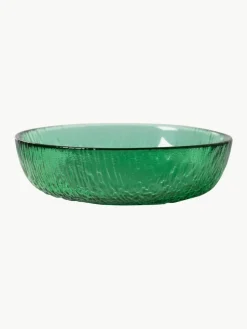HKLIVING Dipschälchen The Emeralds aus Glas, 2 Stück