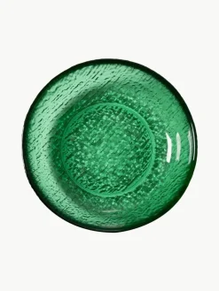 HKLIVING Dipschälchen The Emeralds aus Glas, 2 Stück