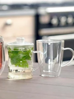 Westwing Doppelwandiges Teeglas Isolate, 2 Stück