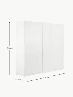 Westwing Drehtürenschrank Mia, 5-türig