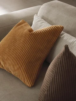 Westwing Collection Dreieckiges Cord-Kissen Kylen