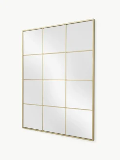 Westwing Collection Eckiger Wandspiegel Clarita in Fensteroptik