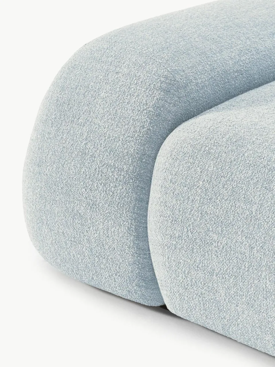 Westwing Collection Eckmodul Wolke aus Bouclé