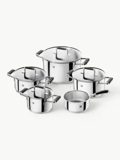 Zwilling Edelstahl-Kochtöpfe Poletto, 5er-Set