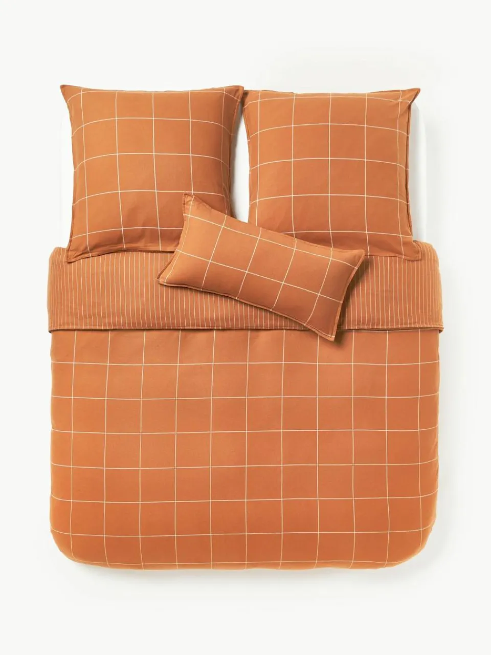 Westwing Collection Flanell-Bettdeckenbezug Noelle