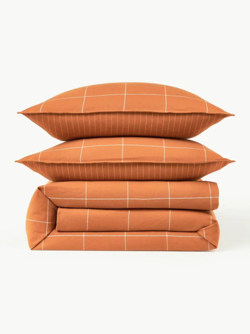 Westwing Collection Flanell-Bettdeckenbezug Noelle