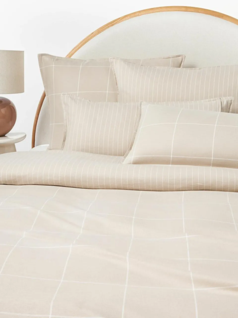 Westwing Collection Flanell-Bettdeckenbezug Noelle