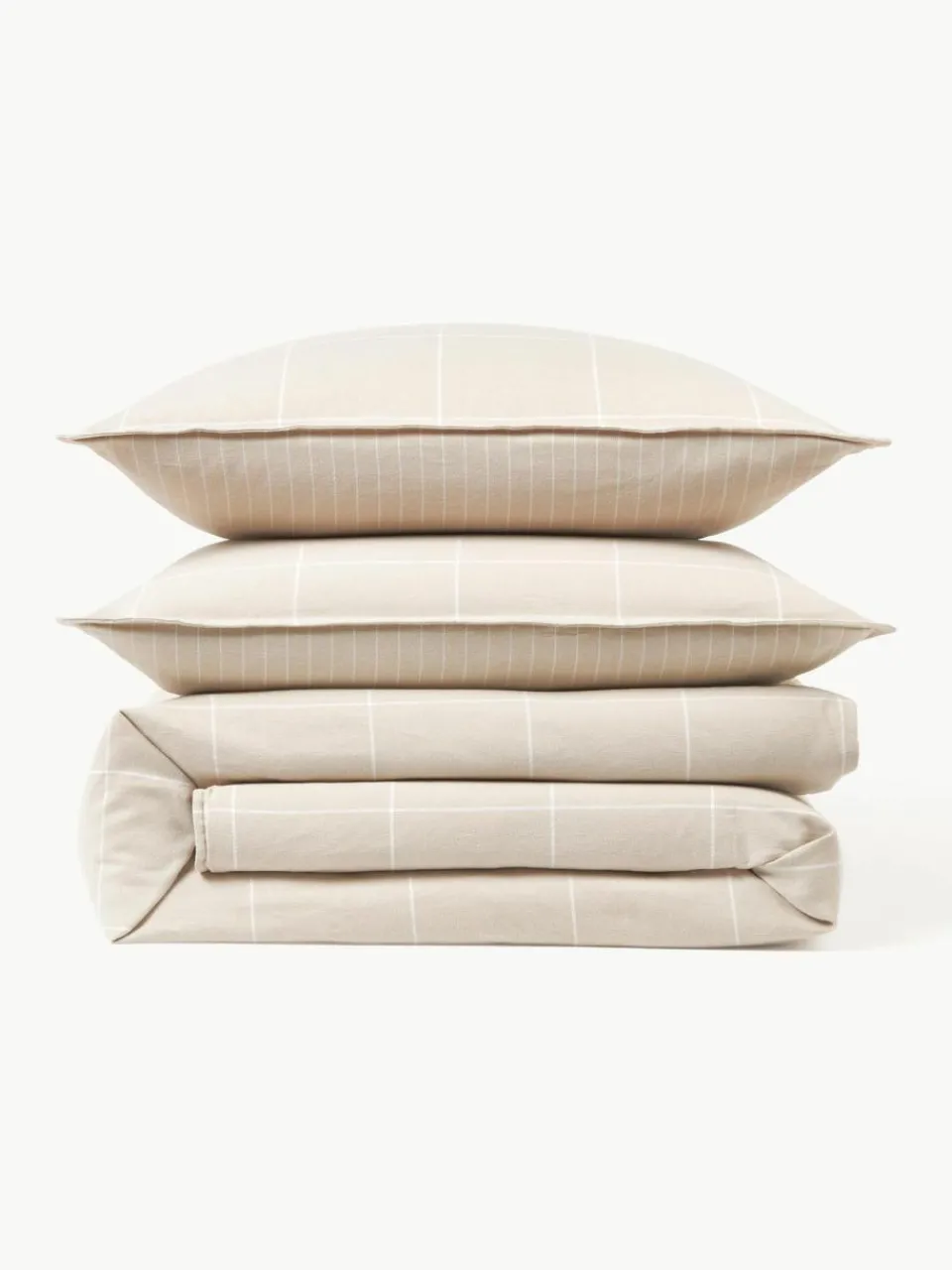 Westwing Collection Flanell-Bettdeckenbezug Noelle