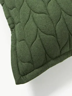 Westwing Collection Flanell-Kissen Selby mit Strukturmuster