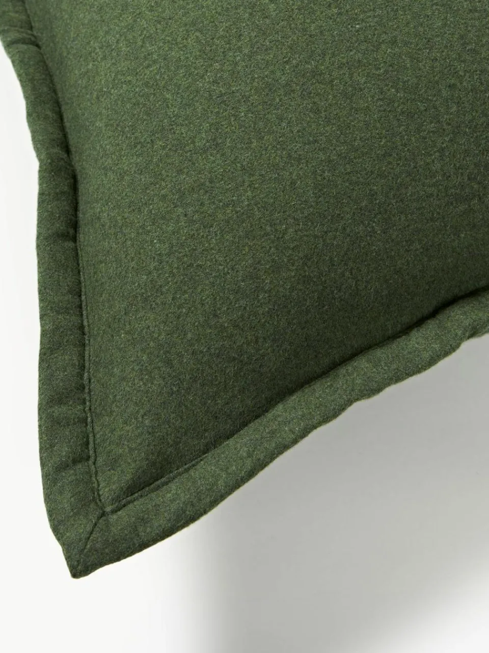Westwing Collection Flanell-Kissen Selby mit Strukturmuster