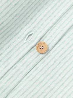Westwing Collection Flanell-Kopfkissenbezug Javon mit feinen Streifen