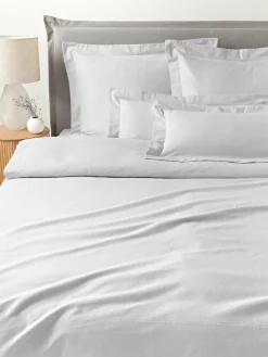 Westwing Collection Flanell-Kopfkissenbezug Laia mit Stehsaum