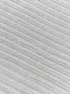 Westwing Collection Flauschiger Hochflor-Läufer Wes mit Hoch-Tief-Struktur, handgewebt