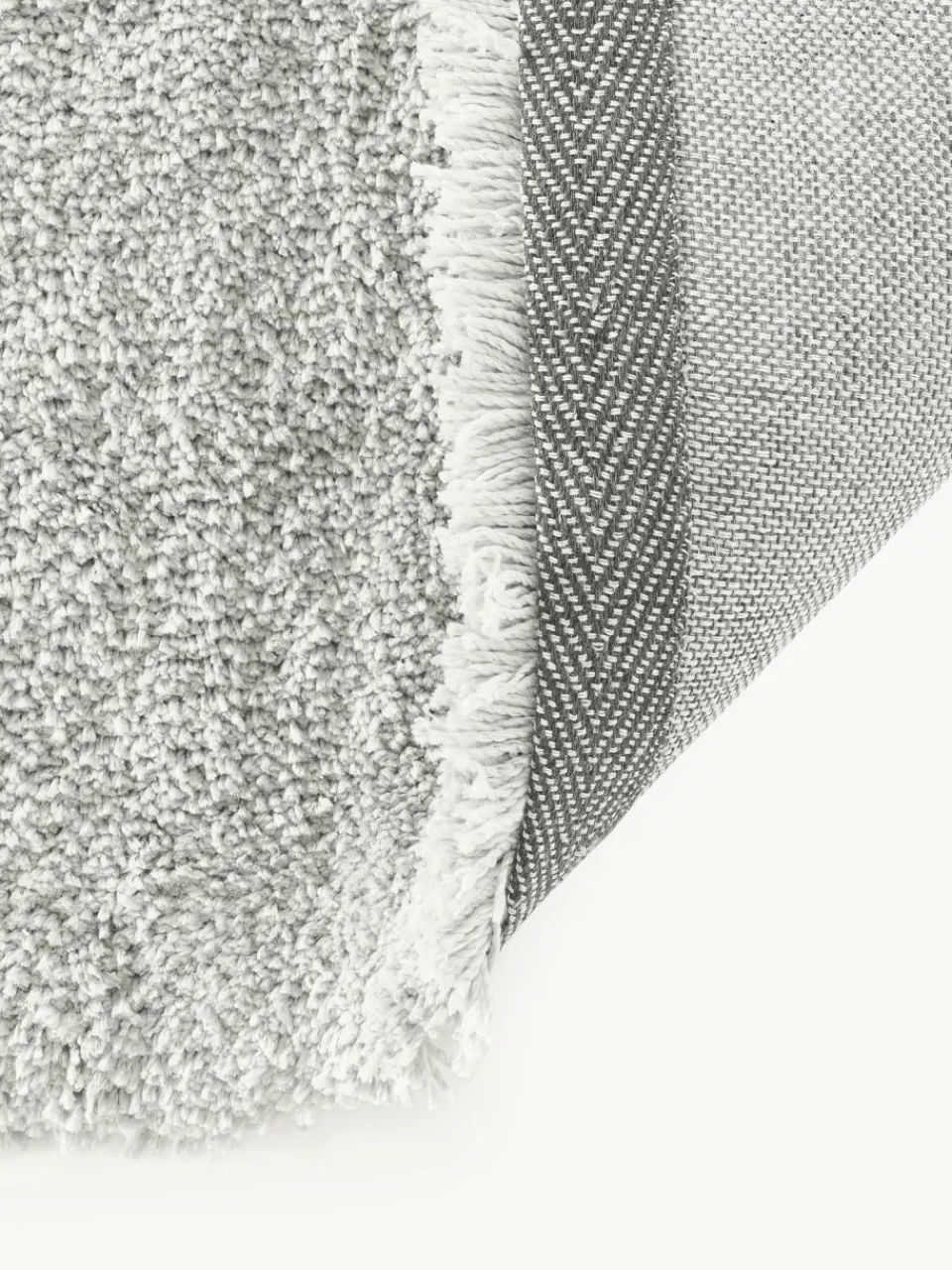 Westwing Collection Flauschiger Hochflor-Läufer Leighton