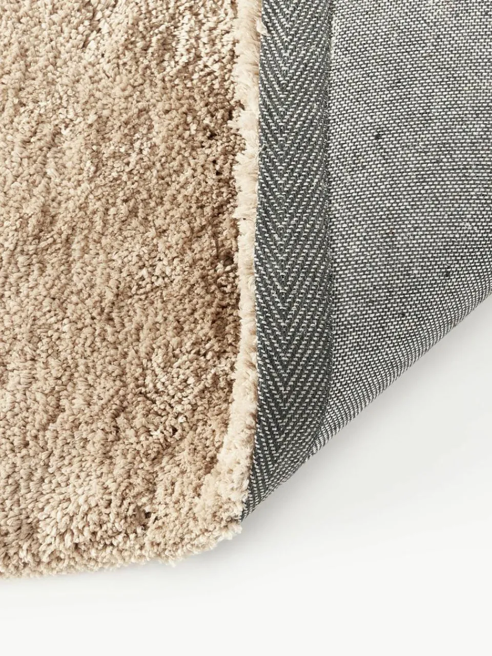 Westwing Collection Flauschiger Hochflor-Läufer Leighton