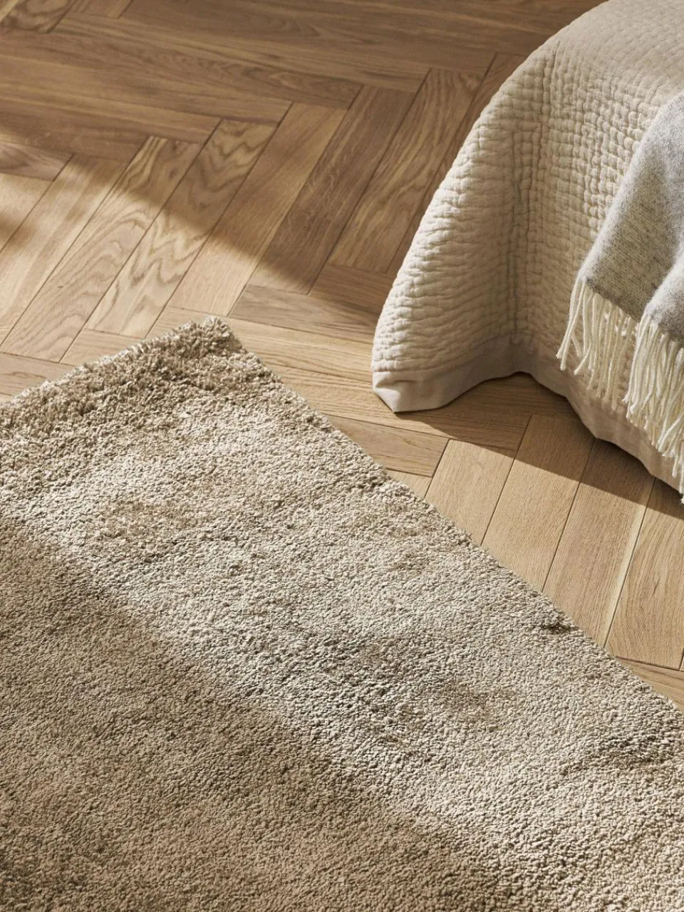 Westwing Collection Flauschiger Hochflor-Läufer Leighton