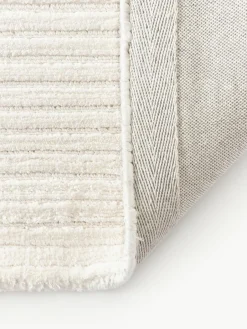 Westwing Collection Flauschiger Hochflorteppich Wes mit Hoch-Tief-Struktur, handgewebt