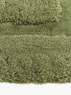 Westwing Collection Flauschiger Hochflor-Teppich Genève mit erhabener Hoch-Tief-Struktur