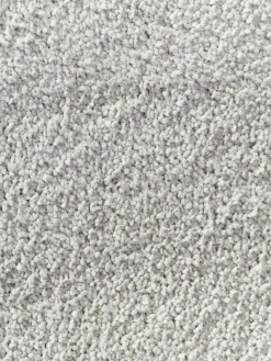 Westwing Collection Flauschiger Hochflor-Teppich Jade mit erhabener Hoch-Tief-Struktur