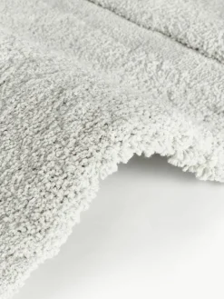 Westwing Collection Flauschiger Hochflor-Teppich Jade mit erhabener Hoch-Tief-Struktur