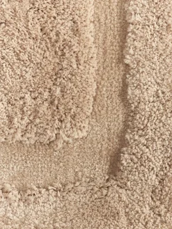 Westwing Collection Flauschiger Hochflor-Teppich Genève mit erhabener Hoch-Tief-Struktur