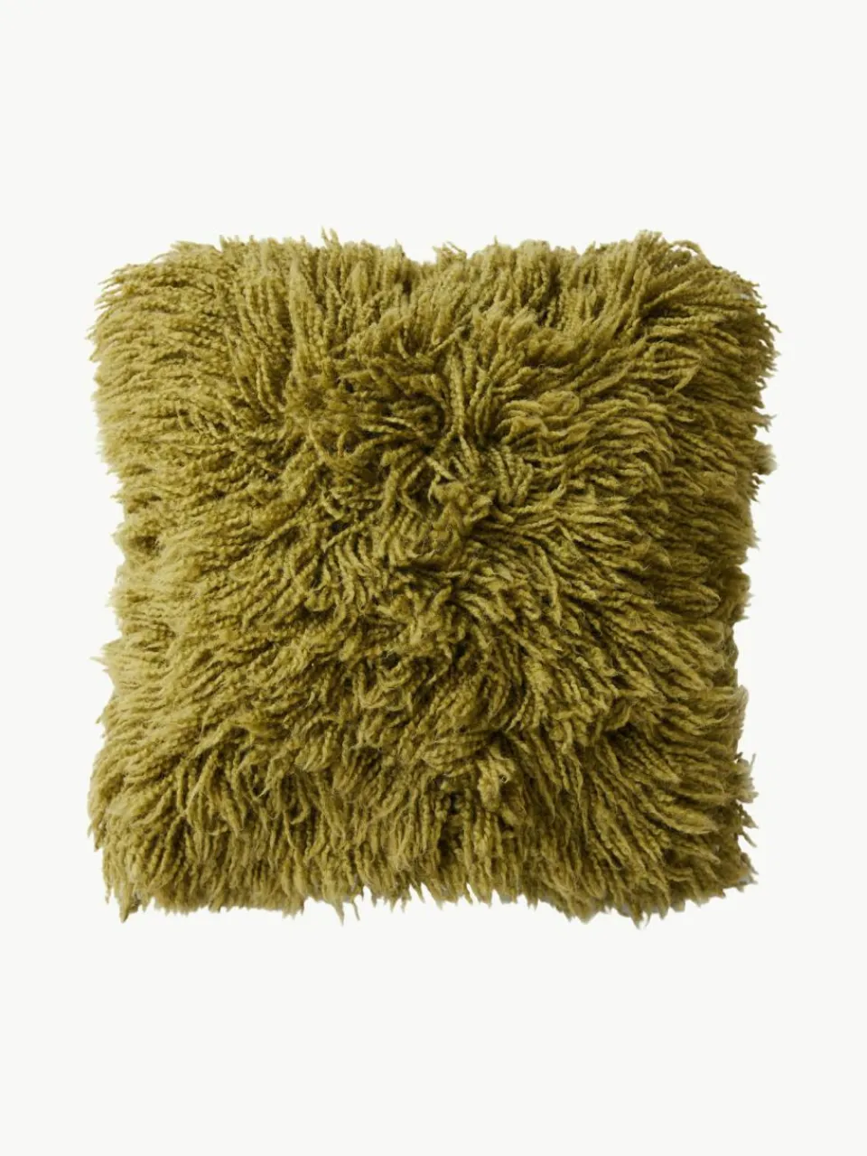 HKLIVING Flauschiges Kissen Fluffy, handgefertigt