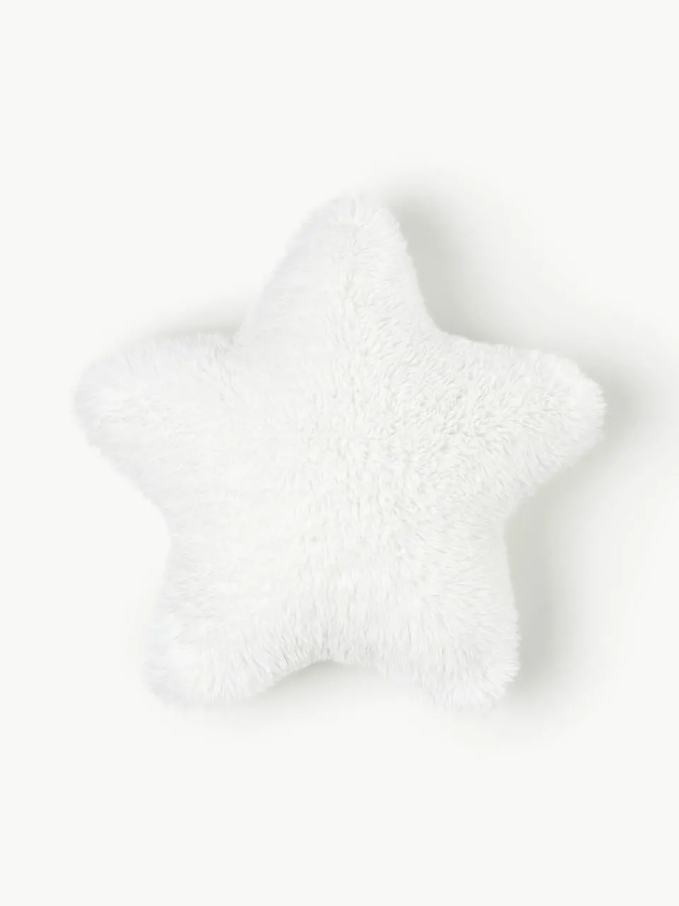Westwing Collection Flauschiges Kunstfell-Dekokissen Danica