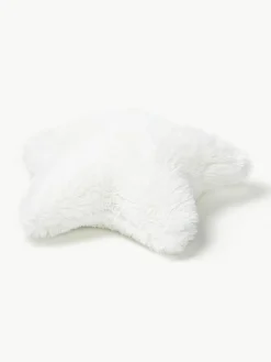 Westwing Collection Flauschiges Kunstfell-Dekokissen Danica