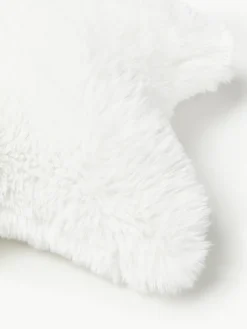 Westwing Collection Flauschiges Kunstfell-Dekokissen Danica