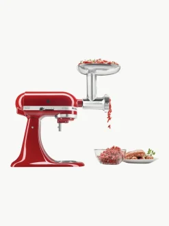 KitchenAid Fleischwolf-Aufsatz aus Metall mit Wurstfüller
