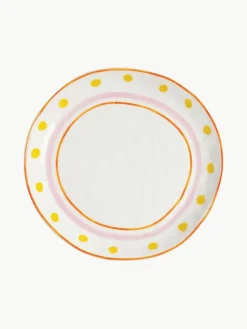 &k amsterdam Frühstücksteller Boavista aus Porzellan, 4er-Set