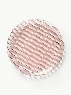 Kartell Frühstücksteller Jellies mit Strukturmuster, 4 Stück