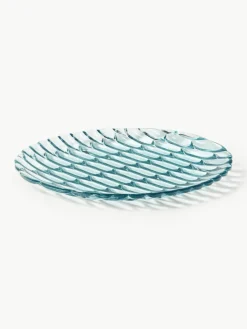 Kartell Frühstücksteller Jellies mit Strukturmuster, 4 Stück