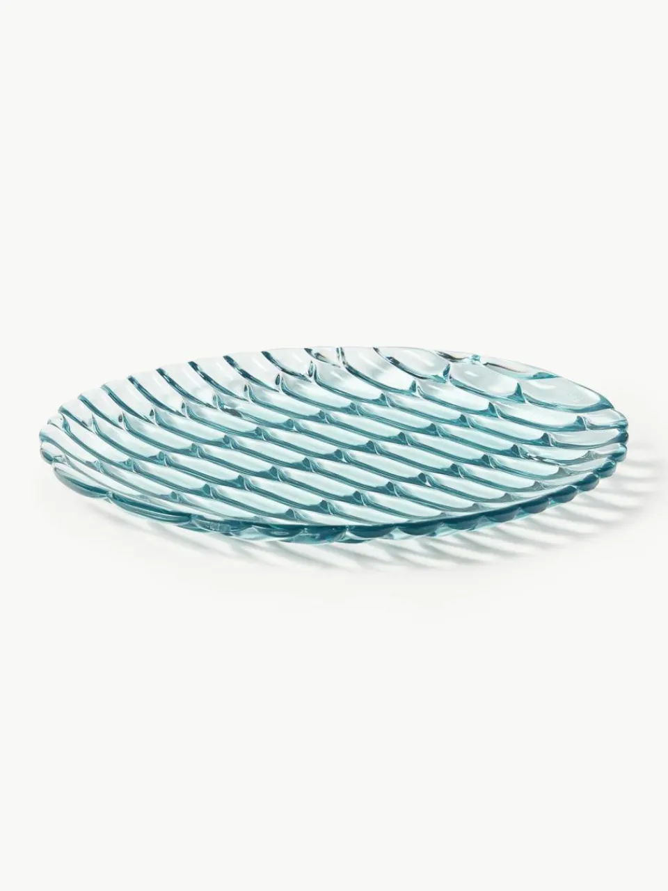 Kartell Frühstücksteller Jellies mit Strukturmuster, 4 Stück
